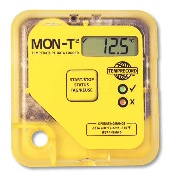 Temprecord MON-T2 LCD Temperature data logger