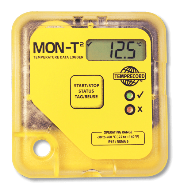 Temprecord MON-T2 LCD Temperature data logger