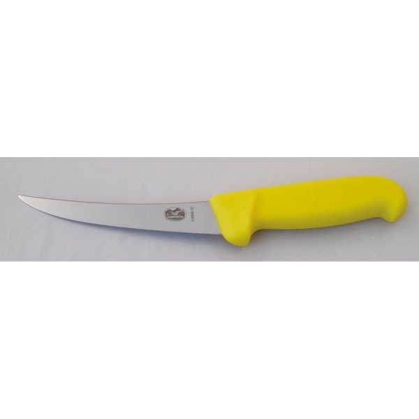 victorinox narrow curved boning knife yellow