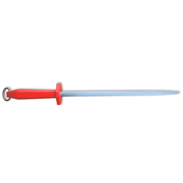 F.Dick SIMPLEX Sharpening Steel Red Handle