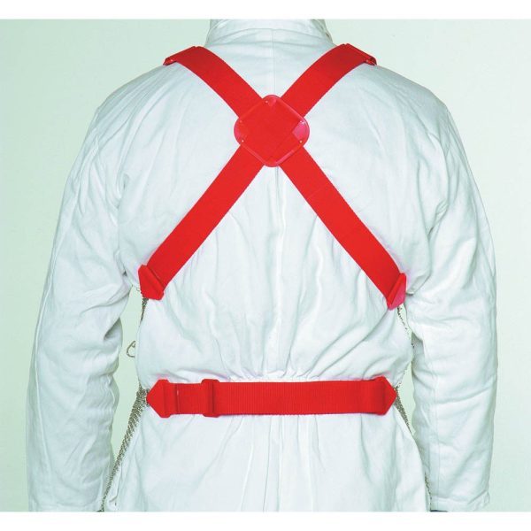 Euroflex Mesh apron harness red