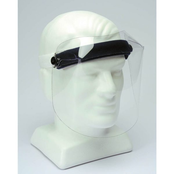 Plastic face shield