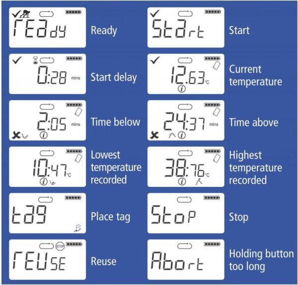 temprecord g4 multitrip temperature data logger