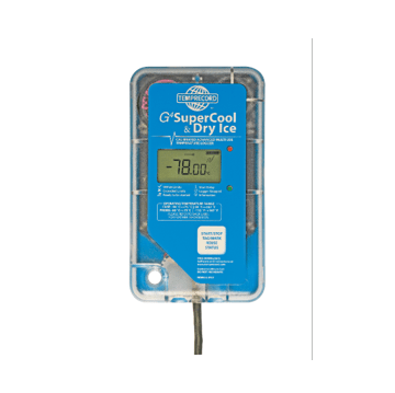 temprecord dry ice temperature data logger