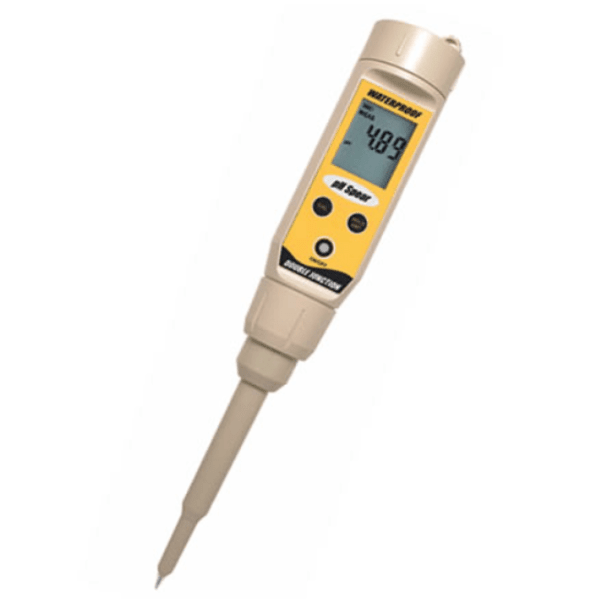 unique ph tester with spear electrode