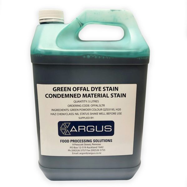 Green Offal Dye Stain