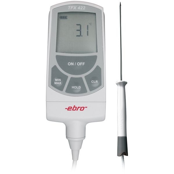 ebro calibrated thermometer