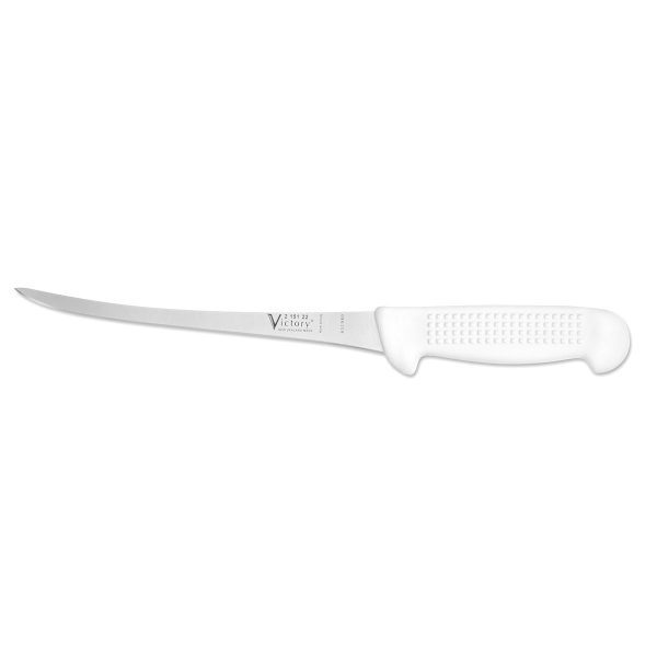 victory knives narrow filleting knife white