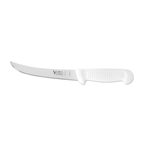 Victory Knives Curved Boning Knife White