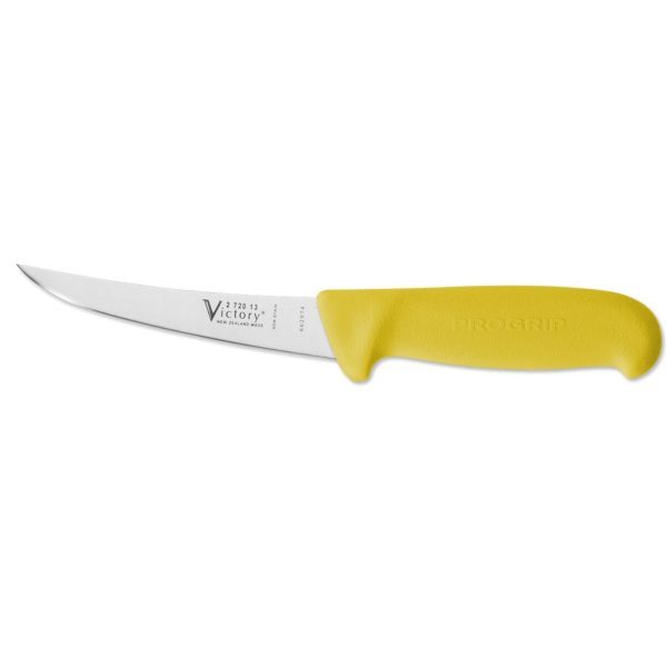 victory knives curved boning knife yellow