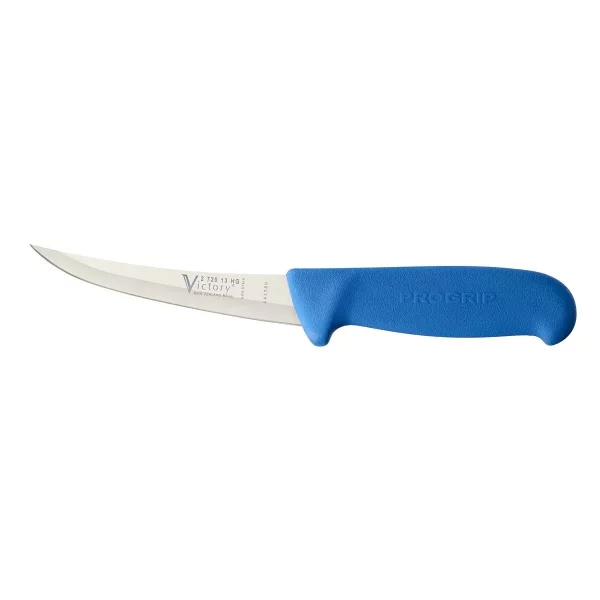 Victory Knives Hollow Ground Boning Knife Blue Handle