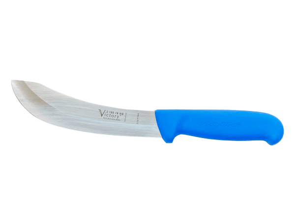 Victory Knives Skinning Knife Blue Handle