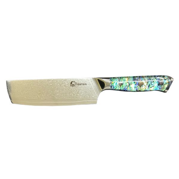 Argus Abalone Handle Kitchen Knife